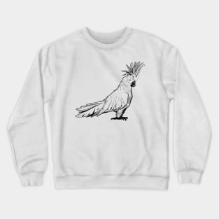 Cockatoo - Crested Cockatoo Crewneck Sweatshirt